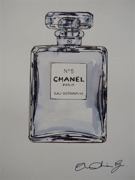 chanel no 5 drawing|chanel no 5 sample free.